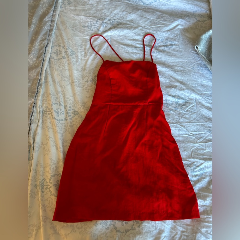 Princess Polly Red Strappy Mini Dress